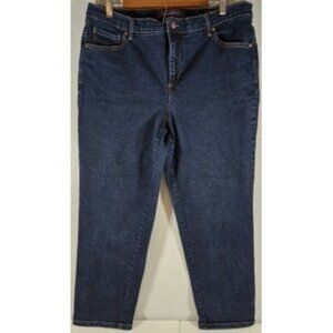 Gloria Vanderbilt Amanda Womens Plus Size 16W Short Jeans
